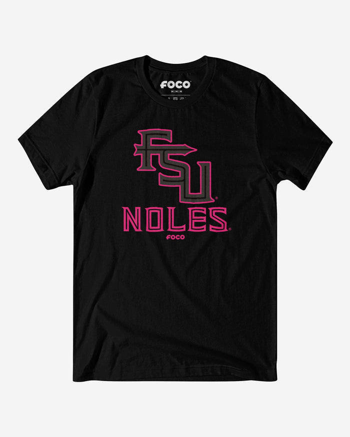 Florida State Seminoles Highlight Reel T-Shirt FOCO Black/Neon Pink S - FOCO.com