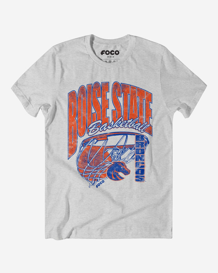 Boise State Broncos Script Swish T-Shirt FOCO S - FOCO.com