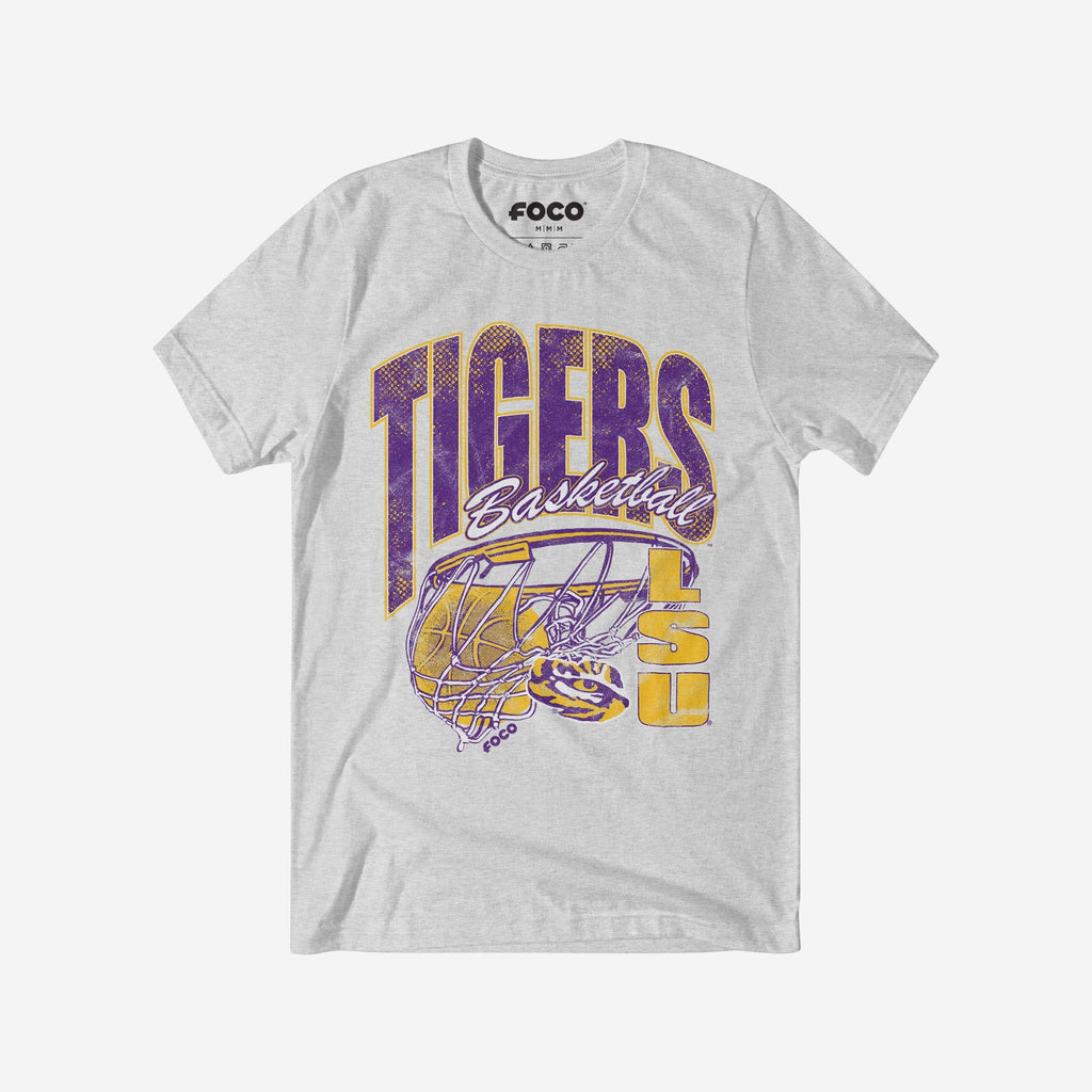 LSU Tigers Script Swish T-Shirt FOCO S - FOCO.com