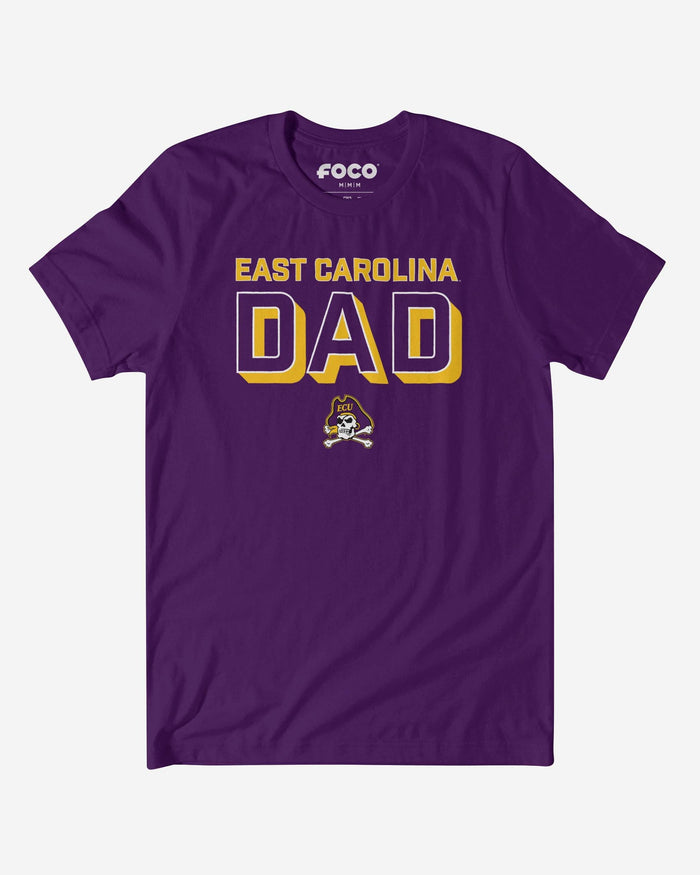 East Carolina Pirates Team Dad T-Shirt FOCO S - FOCO.com