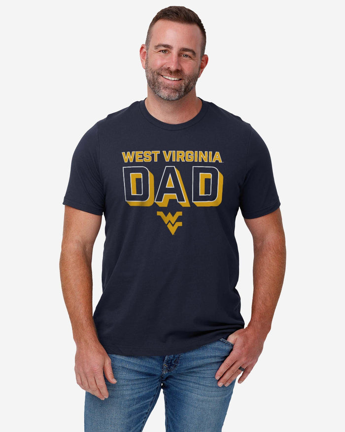 West Virginia Mountaineers Team Dad T-Shirt FOCO - FOCO.com