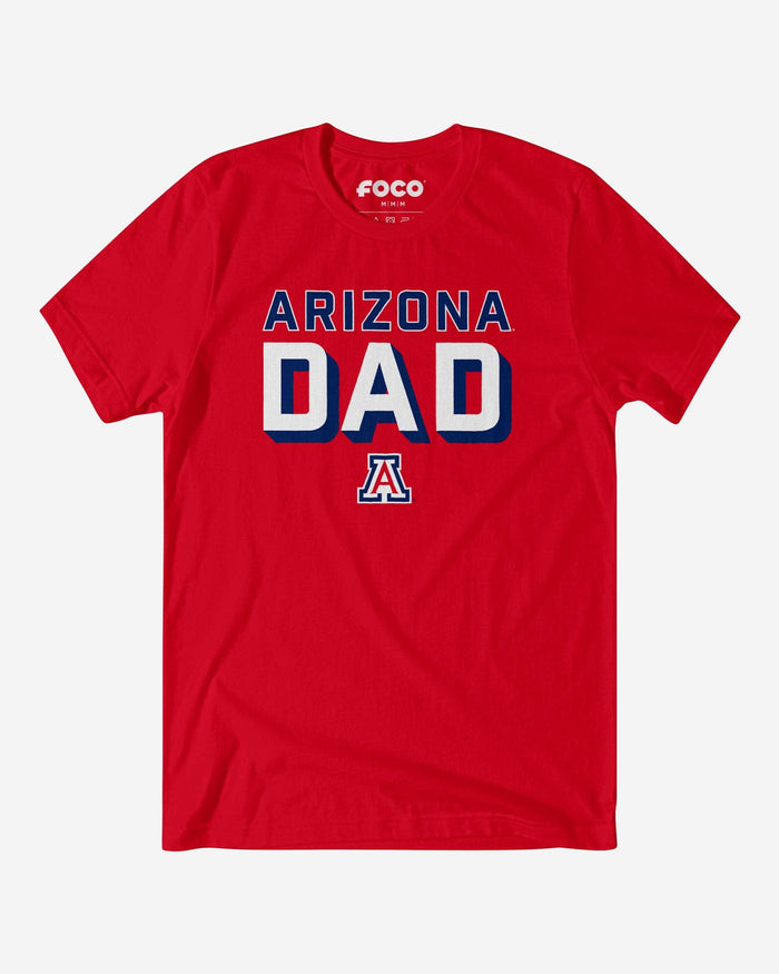 Arizona Wildcats Team Dad T-Shirt FOCO S - FOCO.com