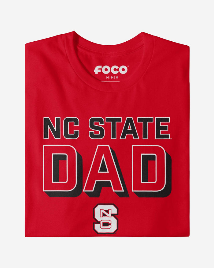 NC State Wolfpack Team Dad T-Shirt FOCO - FOCO.com