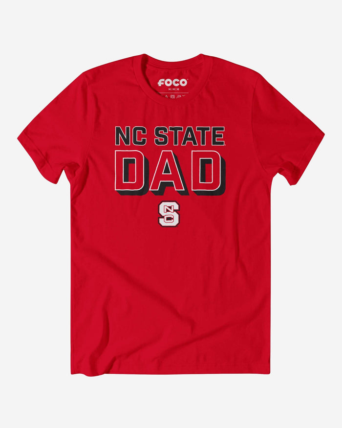 NC State Wolfpack Team Dad T-Shirt FOCO S - FOCO.com