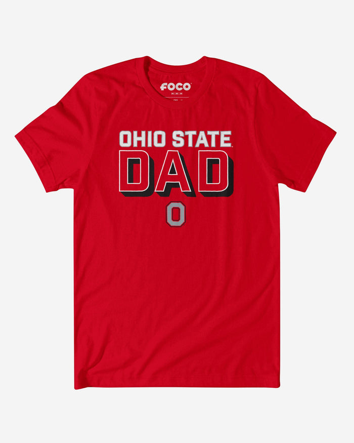 Ohio State Buckeyes Team Dad T-Shirt FOCO S - FOCO.com