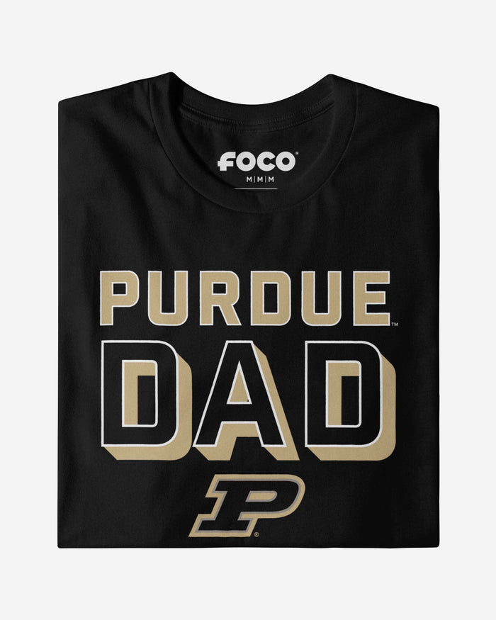 Purdue Boilermakers Team Dad T-Shirt FOCO - FOCO.com