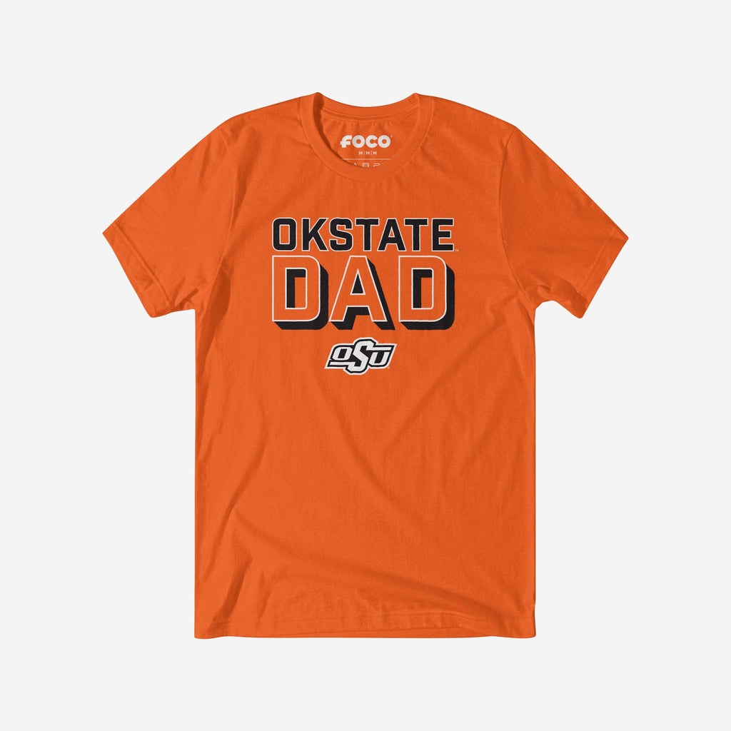 Oklahoma State Cowboys Team Dad T-Shirt FOCO S - FOCO.com