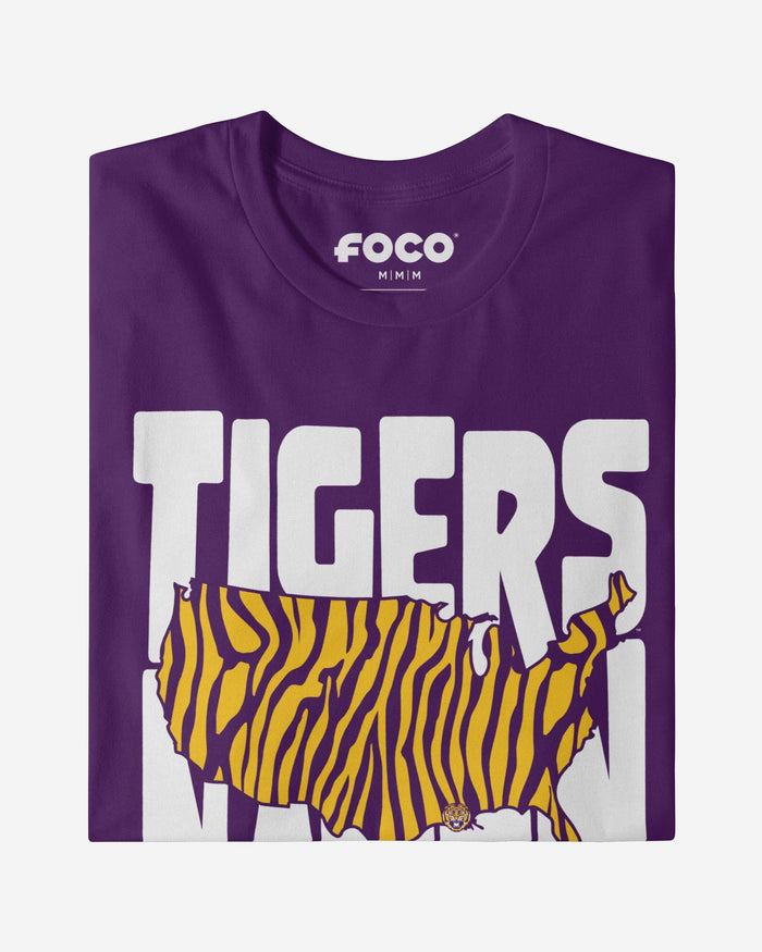 LSU Tigers Nation T-Shirt FOCO - FOCO.com