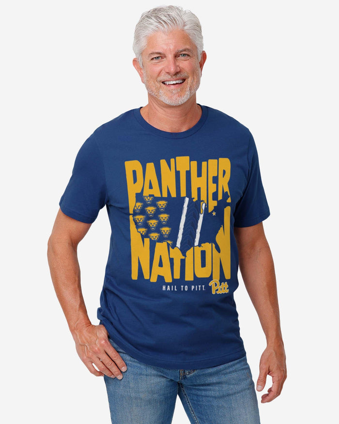 Pittsburgh Panthers Nation T-Shirt FOCO - FOCO.com