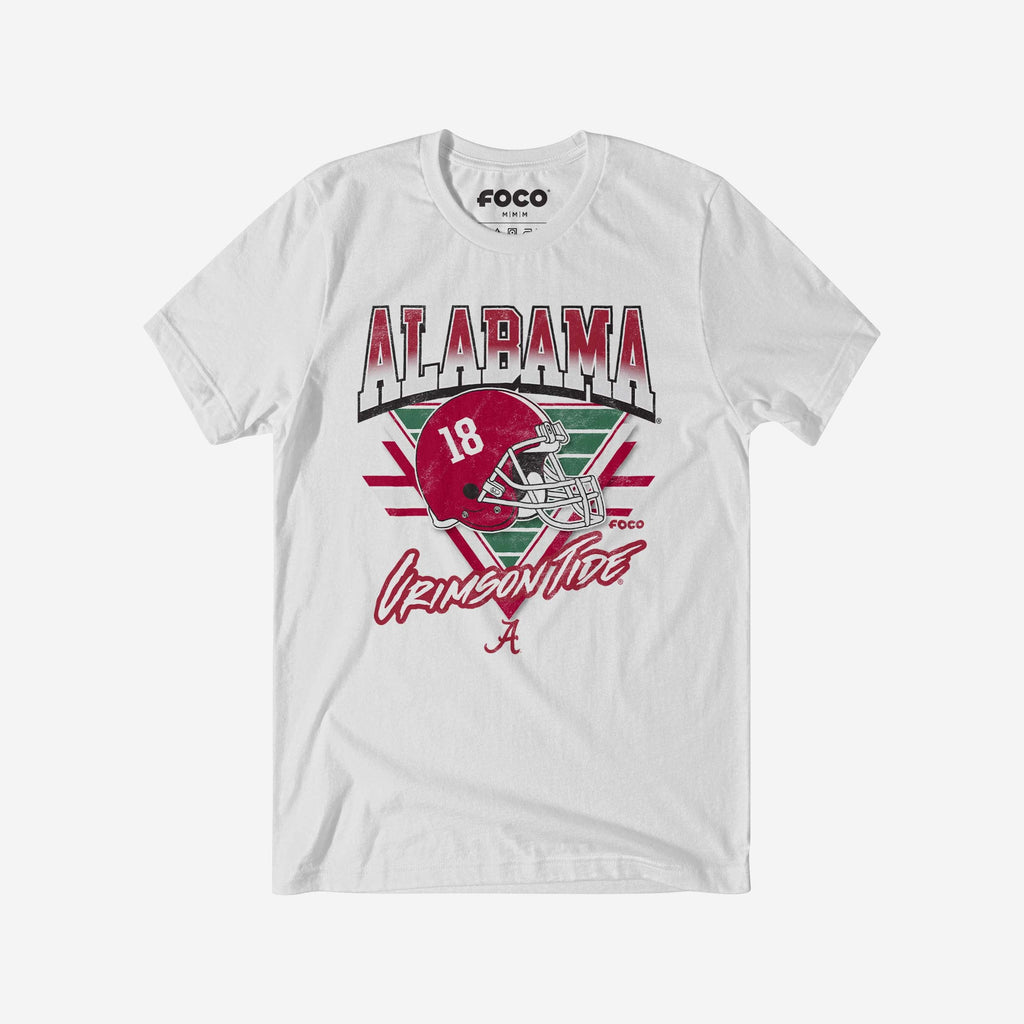 Alabama Crimson Tide Triangle Vintage T-Shirt FOCO S - FOCO.com