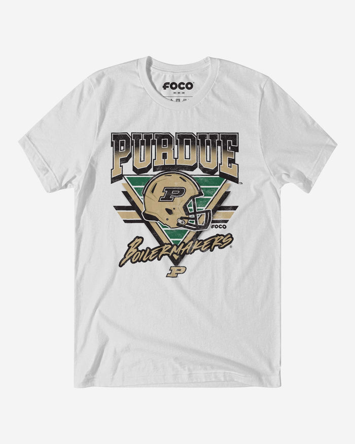 Purdue Boilermakers Triangle Vintage T-Shirt FOCO S - FOCO.com