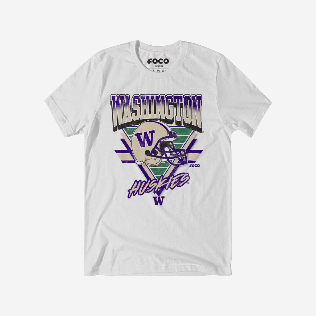 Washington Huskies Triangle Vintage T-Shirt FOCO S - FOCO.com