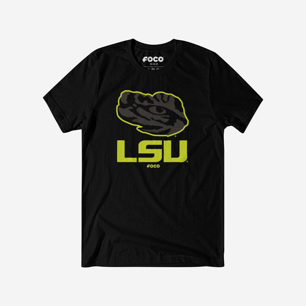 LSU Tigers Highlight Reel T-Shirt FOCO Black/Volt S - FOCO.com