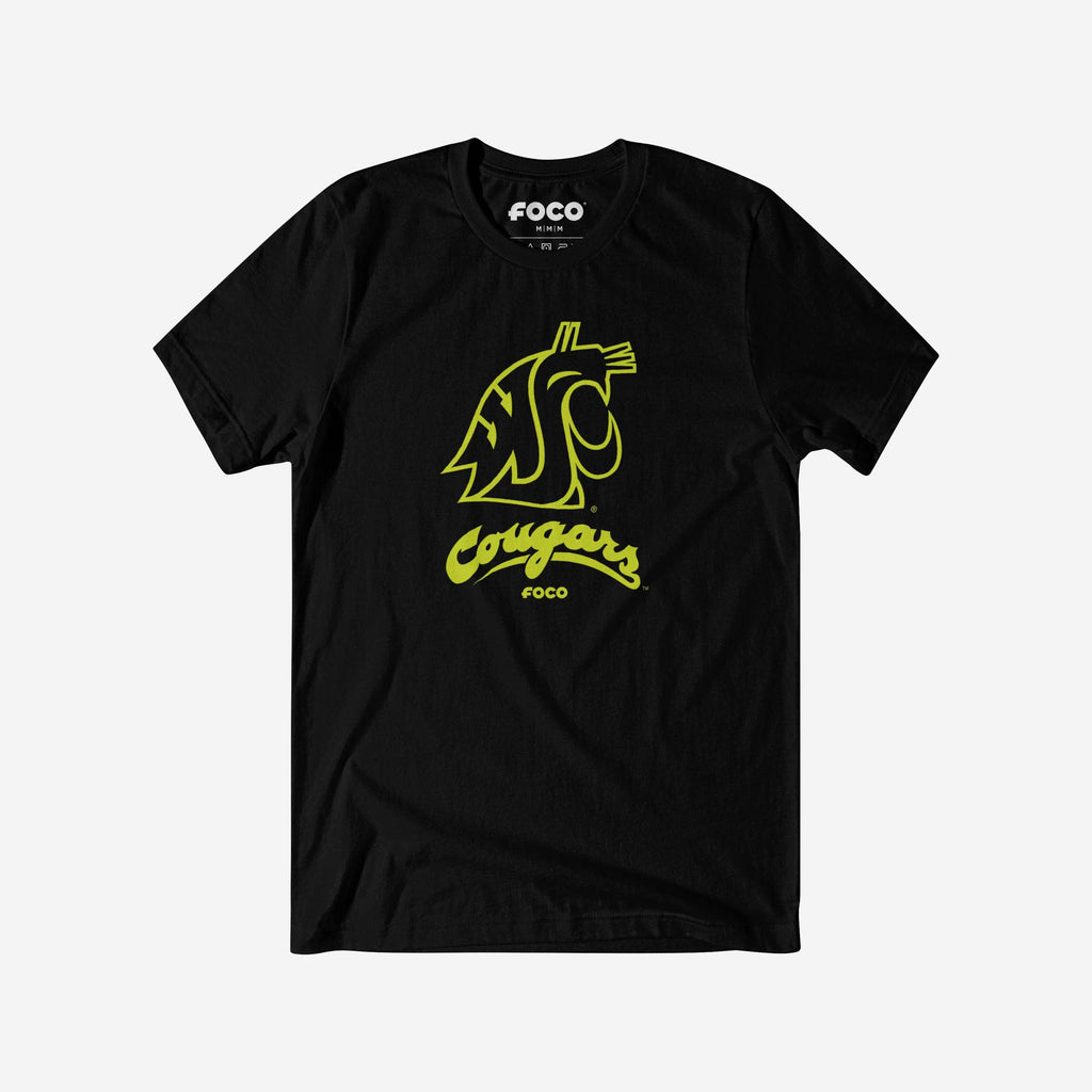 Washington State Cougars Highlight Reel T-Shirt FOCO Black/Volt S - FOCO.com