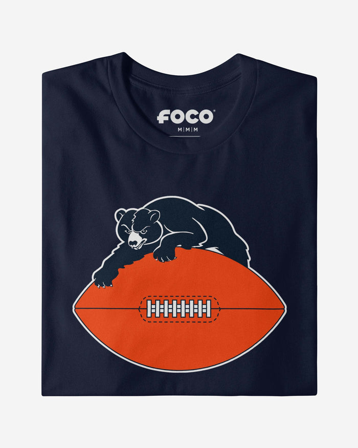 Chicago Bears 1946 Retro Logo T-Shirt FOCO - FOCO.com