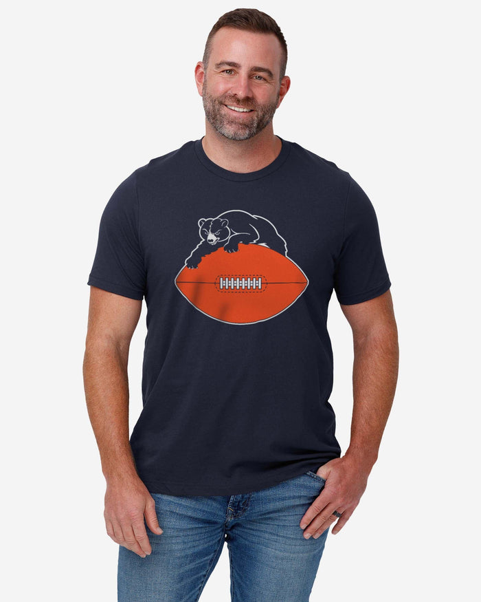 Chicago Bears 1946 Retro Logo T-Shirt FOCO - FOCO.com