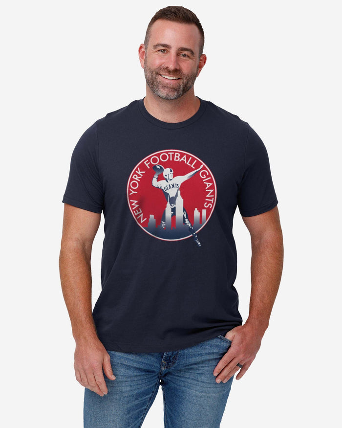 New York Giants 1950 Retro Logo T-Shirt FOCO - FOCO.com