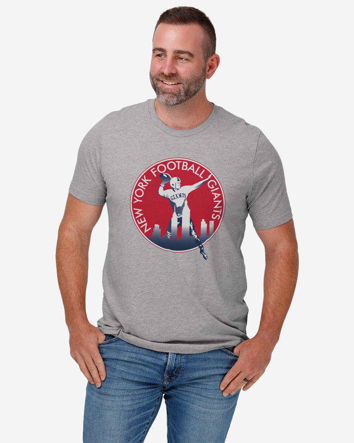 New York Giants 1950 Retro Logo T-Shirt FOCO - FOCO.com