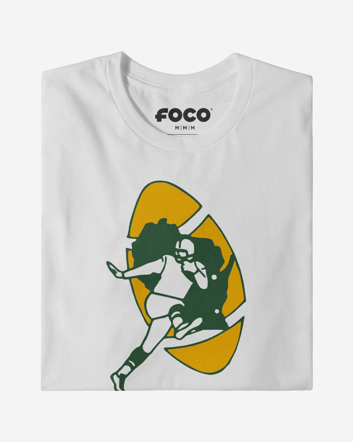 Green Bay Packers 1961 Retro Logo T-Shirt FOCO - FOCO.com