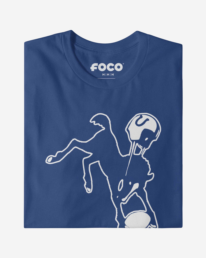 Indianapolis Colts 1961 Retro Logo T-Shirt FOCO - FOCO.com