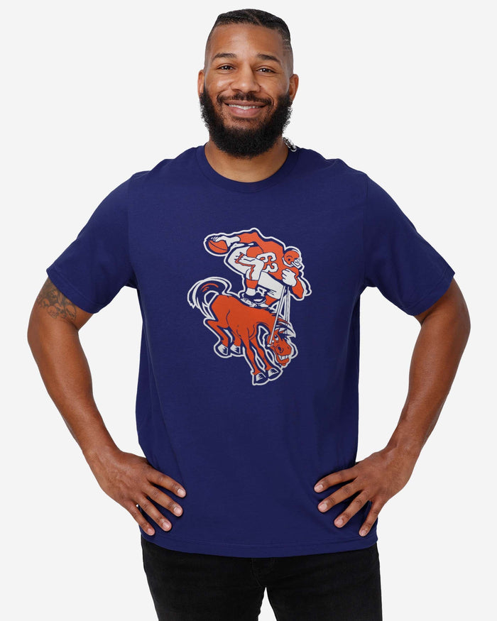 Denver Broncos 1962 Retro Logo T-Shirt FOCO - FOCO.com