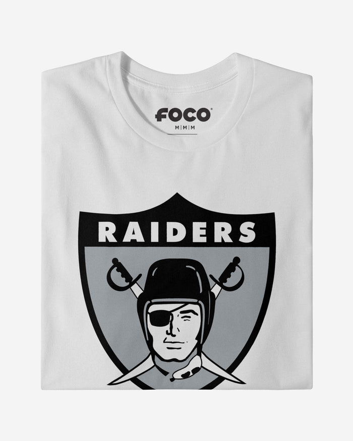 Las Vegas Raiders 1963 Retro Logo T-Shirt FOCO - FOCO.com