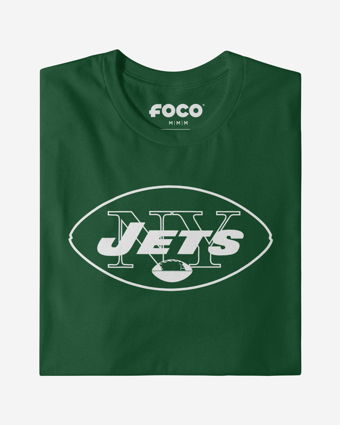 New York Jets 1964 Retro Logo T-Shirt FOCO - FOCO.com