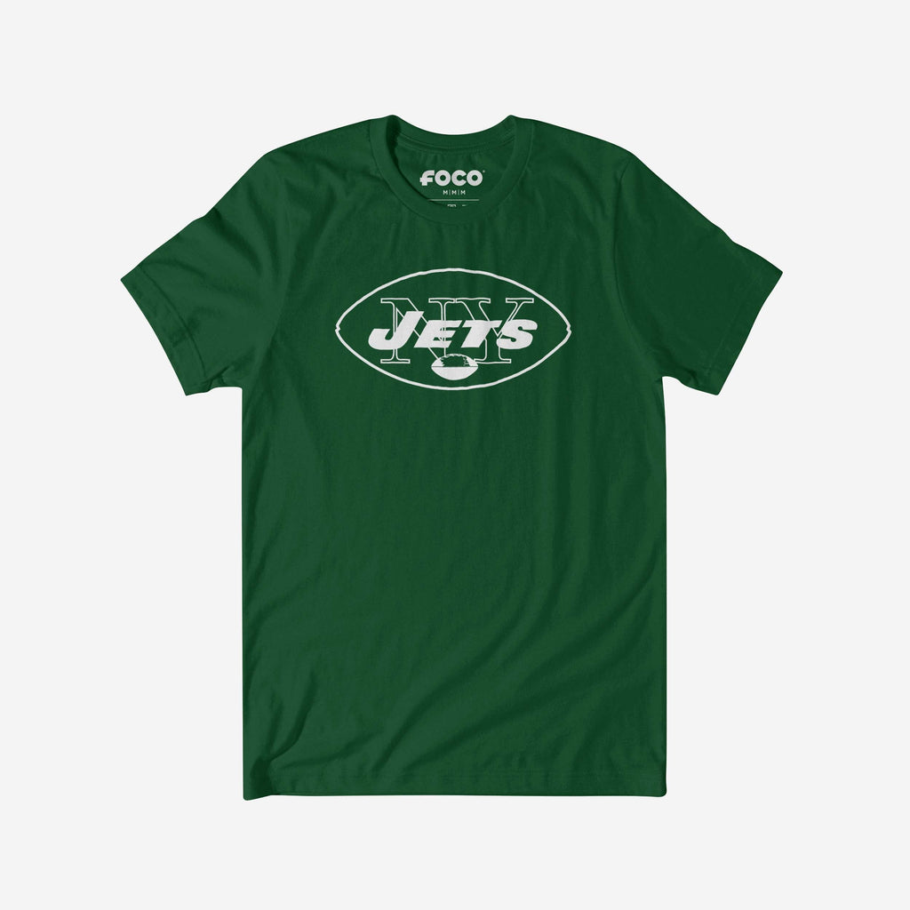 New York Jets 1964 Retro Logo T-Shirt FOCO S - FOCO.com