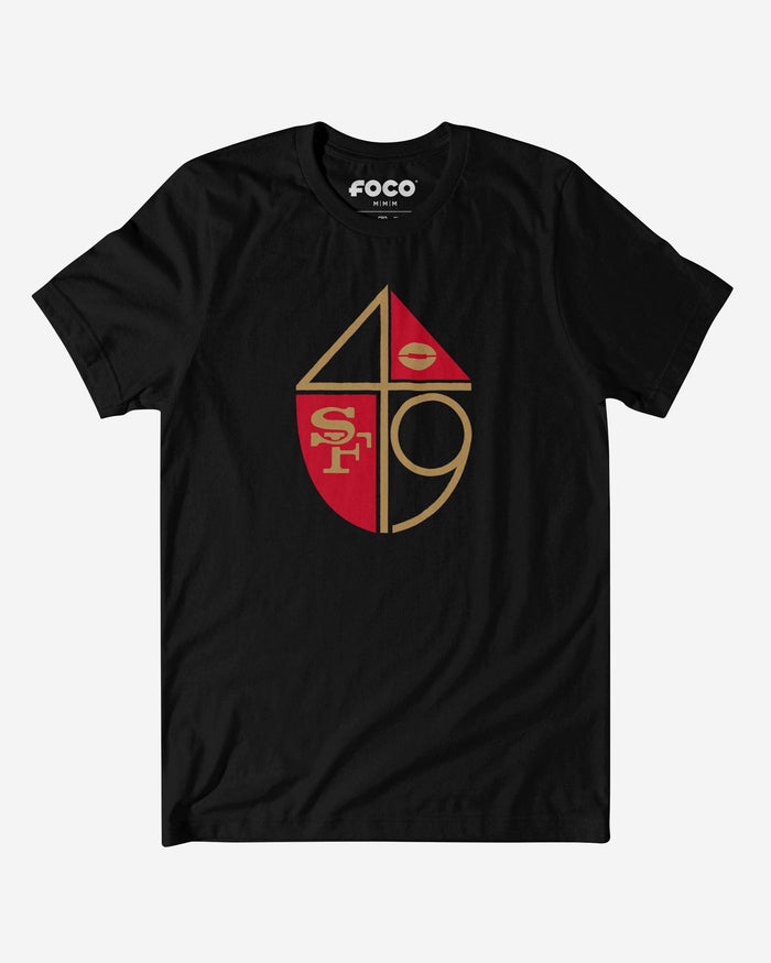 San Francisco 49ers 1965 Retro Logo T-Shirt FOCO S - FOCO.com