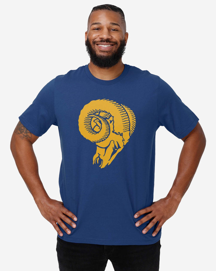 Los Angeles Rams 1966 Retro Logo T-Shirt FOCO - FOCO.com