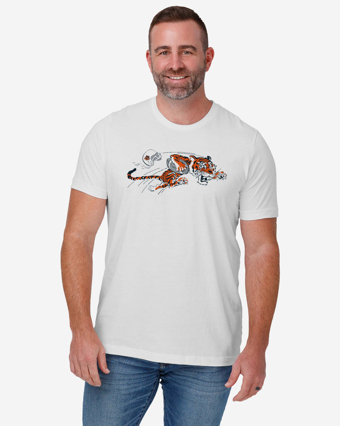 Cincinnati Bengals 1968 Retro Logo T-Shirt FOCO - FOCO.com