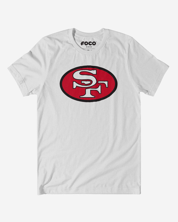 San Francisco 49ers 1968 Retro Logo T-Shirt FOCO White S - FOCO.com