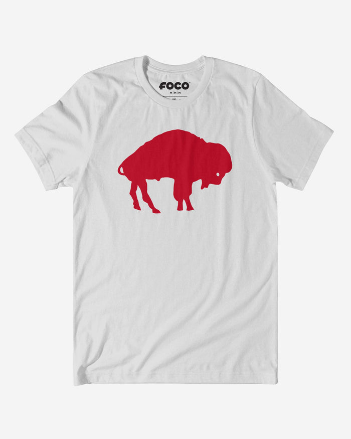 Buffalo Bills 1970 Retro Logo T-Shirt FOCO White S - FOCO.com