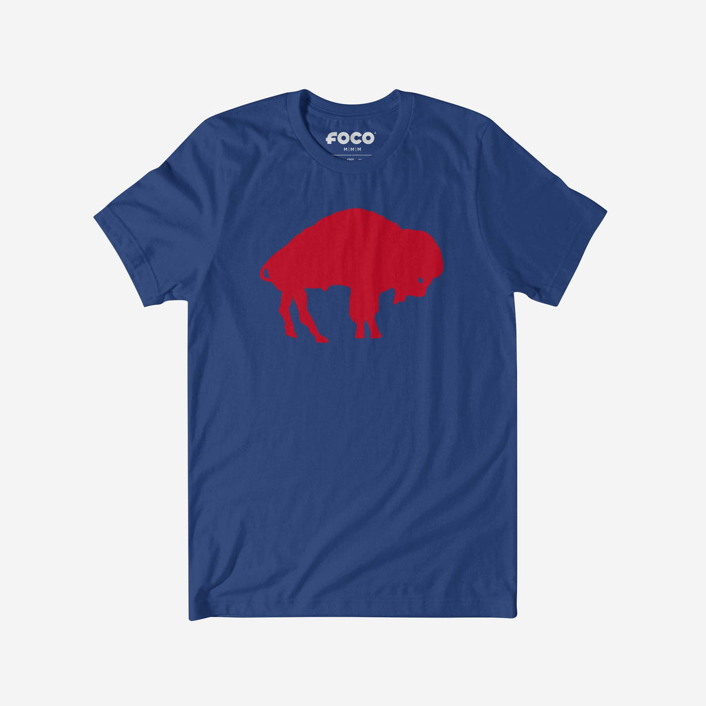 Buffalo Bills 1970 Retro Logo T-Shirt FOCO True Royal S - FOCO.com