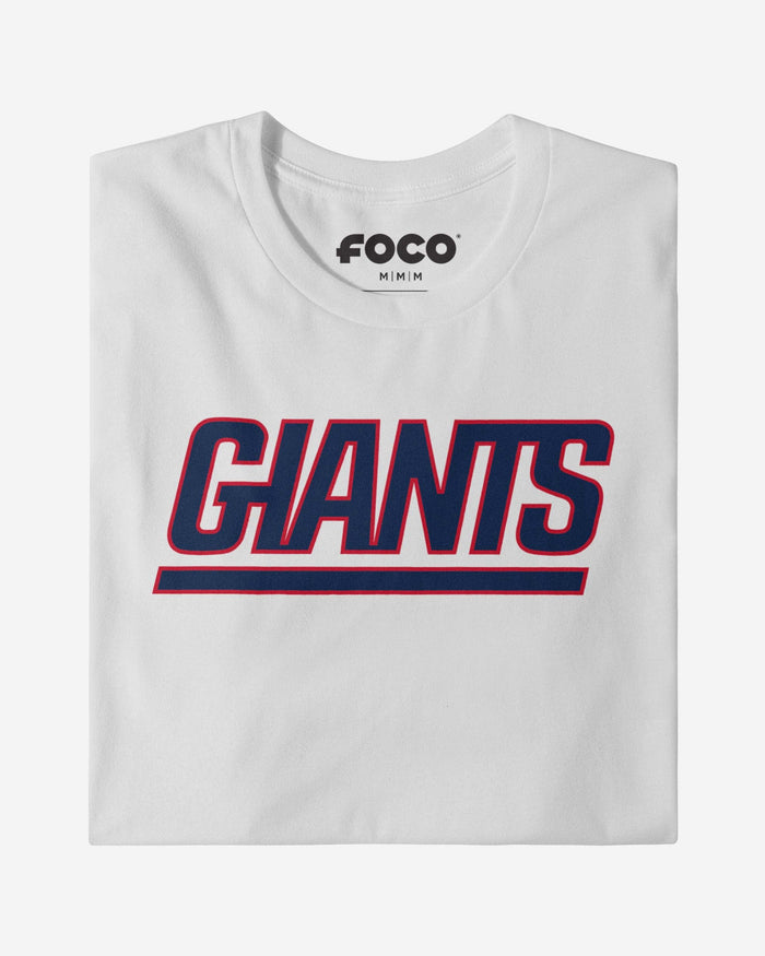 New York Giants 1976 Retro Logo T-Shirt FOCO - FOCO.com