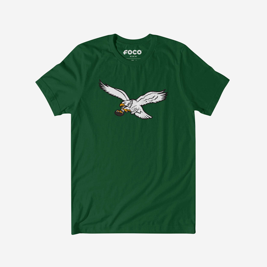 Philadelphia Eagles 1987 Retro Logo T-Shirt FOCO Evergreen S - FOCO.com