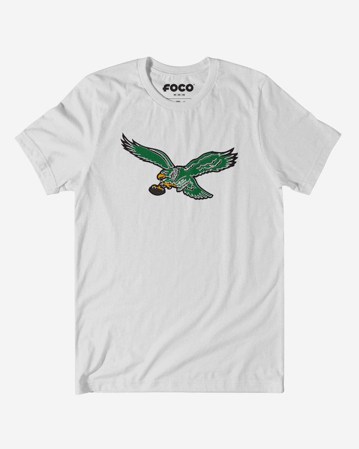 Philadelphia Eagles 1987 Retro Logo T-Shirt FOCO White S - FOCO.com