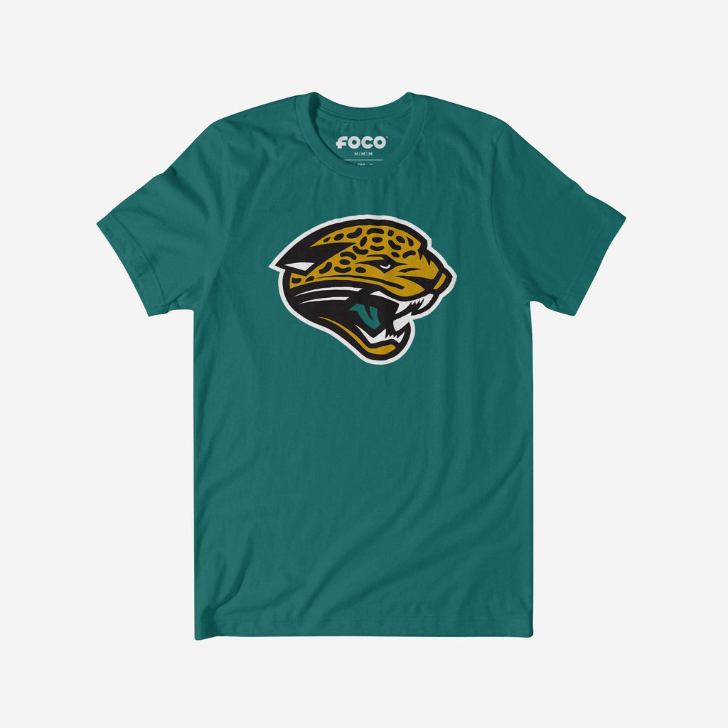 Jacksonville Jaguars 1995 Retro Logo T-Shirt FOCO Marine S - FOCO.com