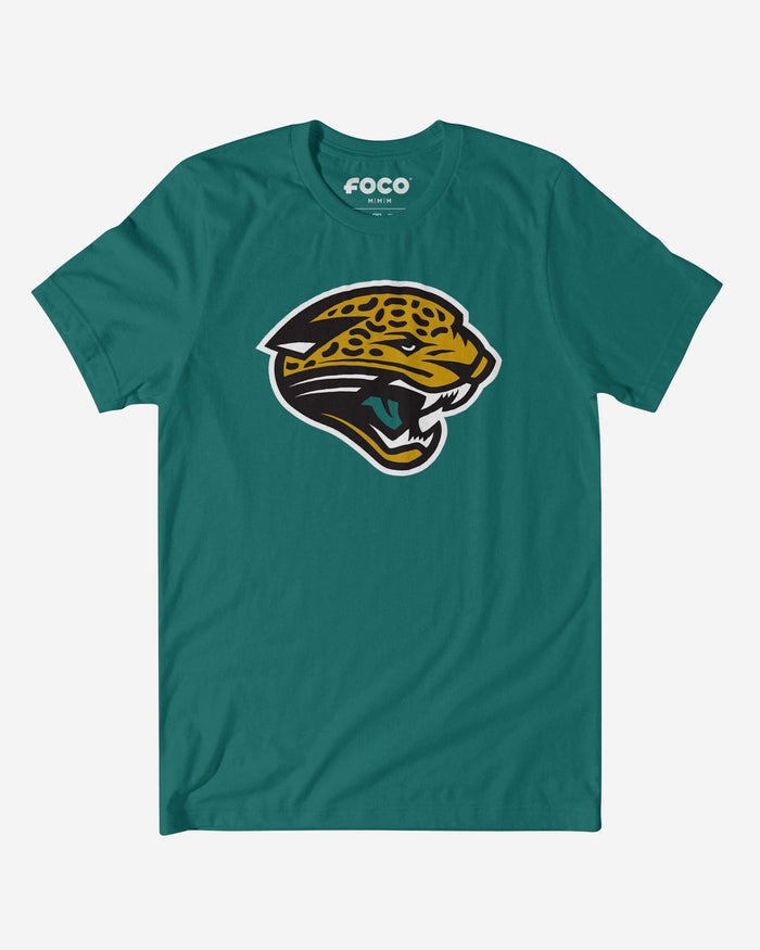 Jacksonville Jaguars 1995 Retro Logo T-Shirt FOCO Marine S - FOCO.com