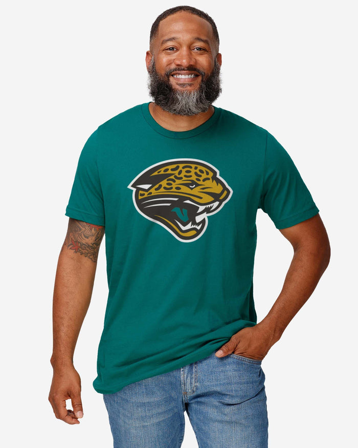 Jacksonville Jaguars 1995 Retro Logo T-Shirt FOCO - FOCO.com