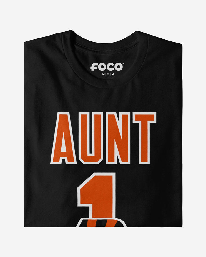 Cincinnati Bengals Number 1 Aunt T-Shirt FOCO - FOCO.com