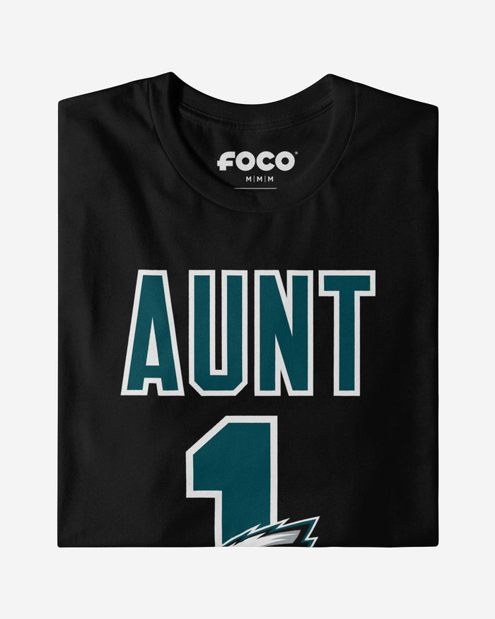 Philadelphia Eagles Number 1 Aunt T-Shirt FOCO - FOCO.com