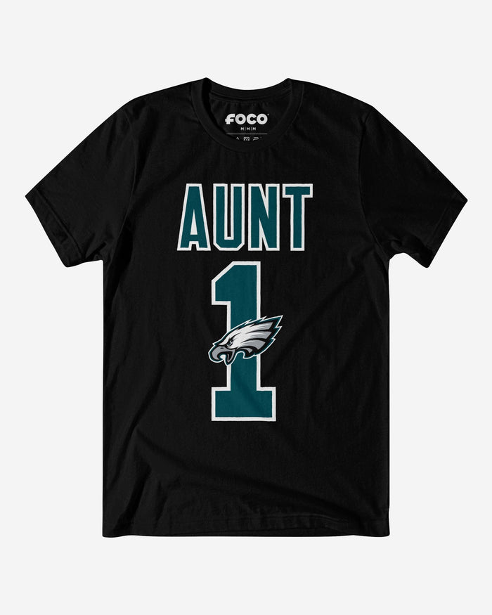 Philadelphia Eagles Number 1 Aunt T-Shirt FOCO S - FOCO.com