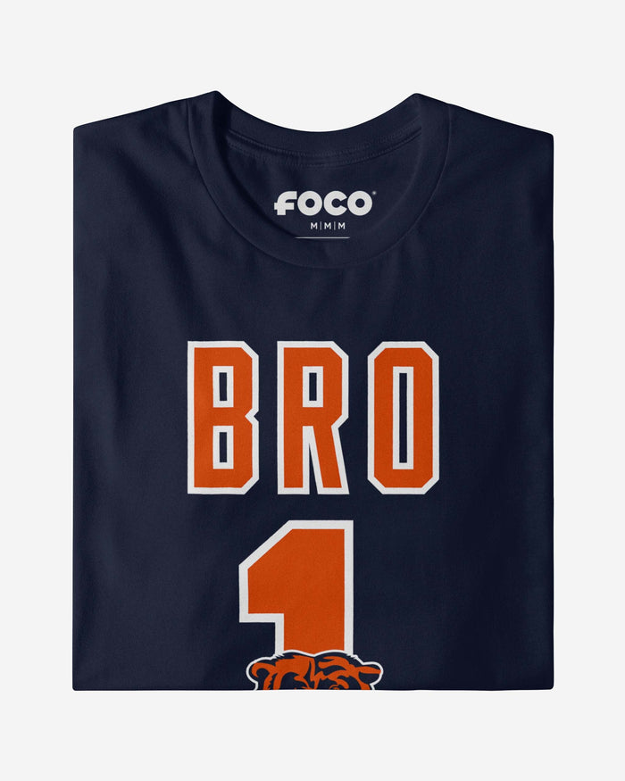 Chicago Bears Number 1 Bro T-Shirt FOCO - FOCO.com