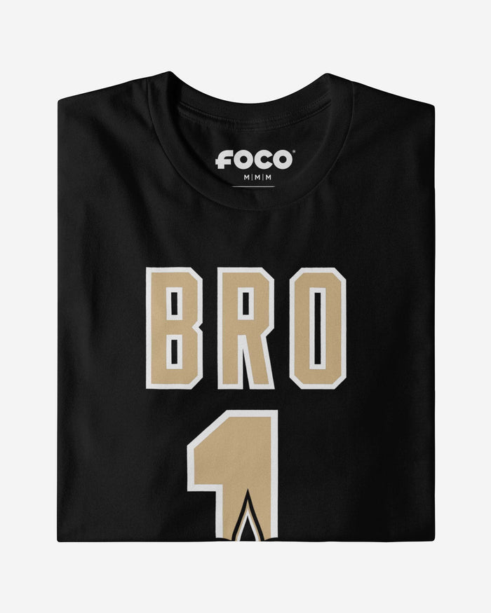 New Orleans Saints Number 1 Bro T-Shirt FOCO - FOCO.com