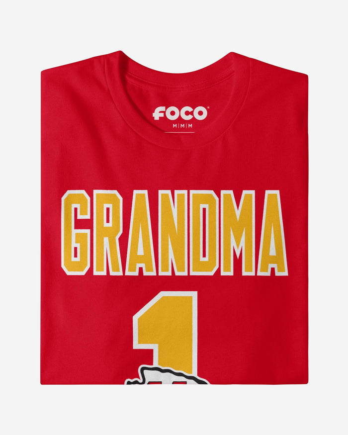 Kansas City Chiefs Number 1 Grandma T-Shirt FOCO - FOCO.com