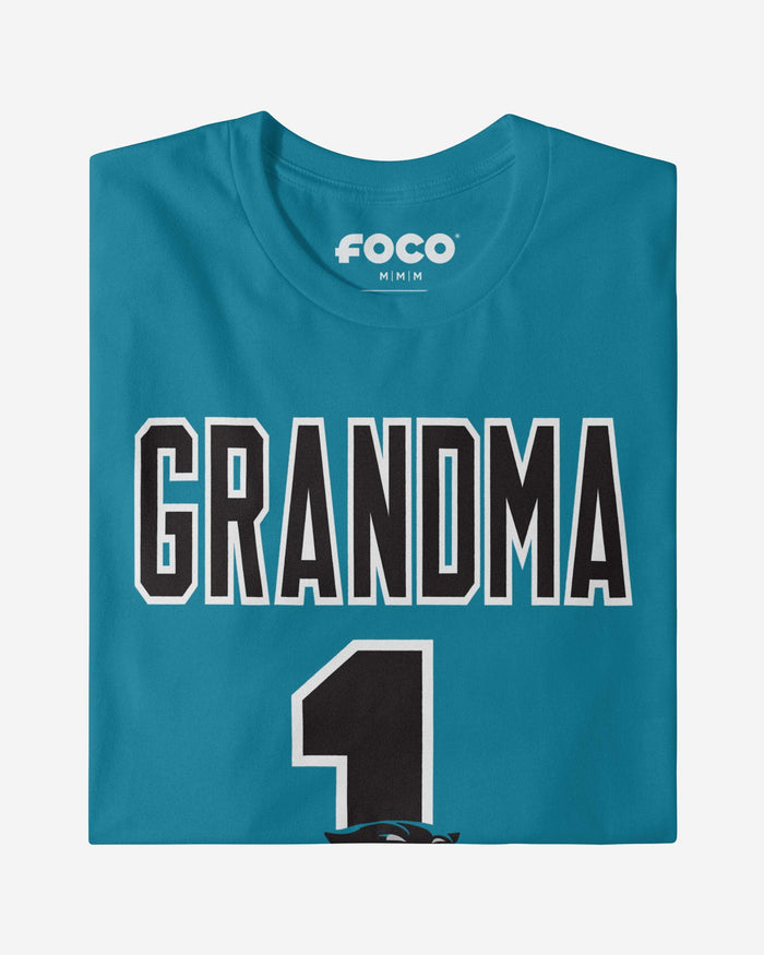 Carolina Panthers Number 1 Grandma T-Shirt FOCO - FOCO.com
