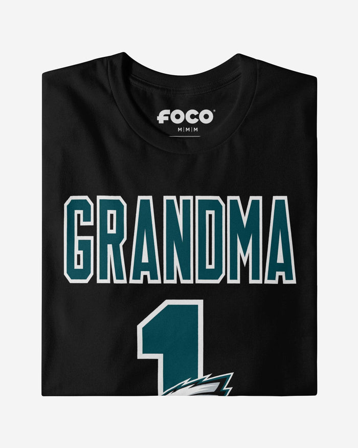Philadelphia Eagles Number 1 Grandma T-Shirt FOCO - FOCO.com