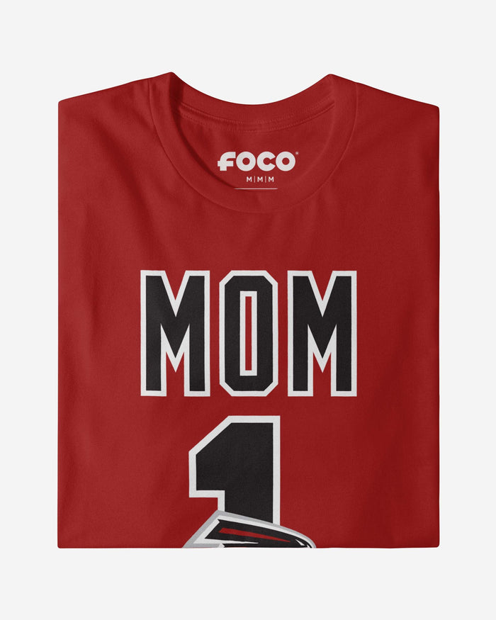 Atlanta Falcons Number 1 Mom T-Shirt FOCO - FOCO.com