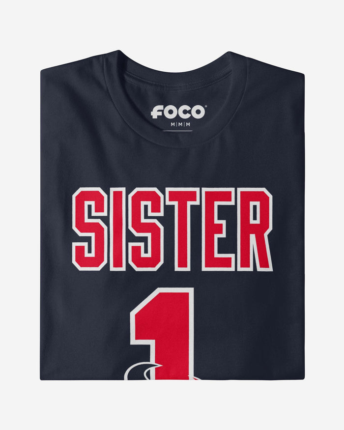 Houston Texans Number 1 Sister T-Shirt FOCO - FOCO.com